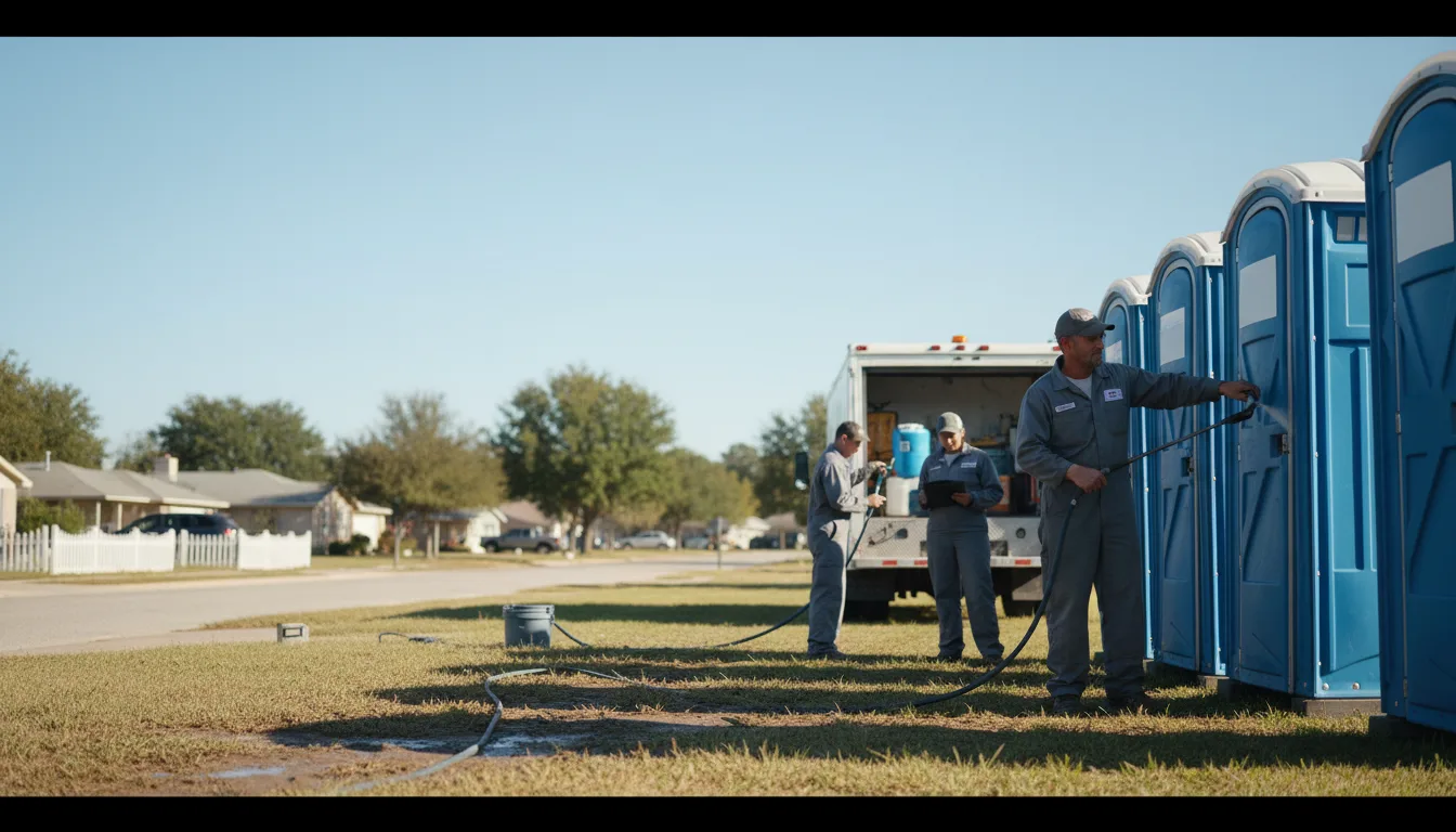 Long-Term Portable Toilet Rental in Lowry, VA near me